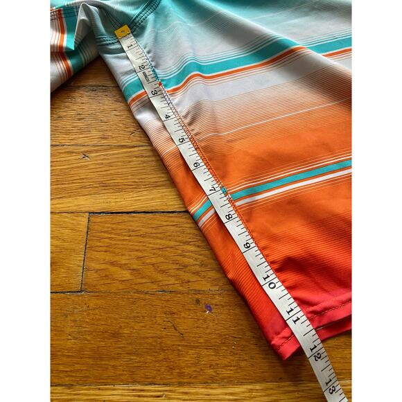 BILLABONG 22" Multicolored Stripe Boardshorts sz 38 - Picture 10 of 12